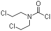 N,N-二(2-氯乙基)氨基甲酰氯分子式结构图