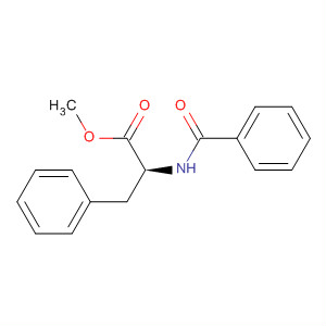 (S)-N-苯甲酰基苯丙氨酸甲酯分子式结构图