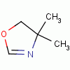 4,4-二甲基-2-噁唑啉分子式结构图