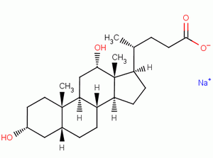 脱氧胆酸钠分子式结构图