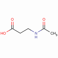 N-乙酰-β-丙胺酸分子式结构图