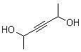 3-己炔-2,5-二醇分子式结构图