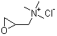 2,3-环氧丙基三甲基氯化铵分子式结构图