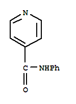 N-苯基异烟酰胺分子式结构图