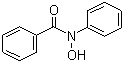 N-苯甲酰苯基羟胺分子式结构图