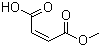 顺丁烯二酸单甲酯分子式结构图