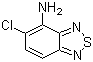 4-氨基-5-氯-2,1,3-苯并噻二唑分子式结构图