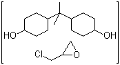 氢化双酚 A 环氧树脂分子式结构图