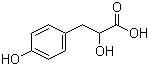 3-(4-羟基苯基)乳酸分子式结构图