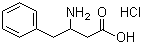 3-氨基-4-苯基丁酸盐酸盐分子式结构图