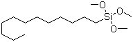 正十二烷基三甲氧基硅烷分子式结构图
