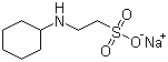 2-环己胺基乙磺酸钠分子式结构图