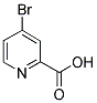 4-溴-2-吡啶甲酸分子式结构图