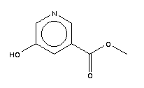 5-羟基烟酸甲酯分子式结构图