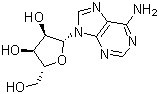 L-腺苷分子式结构图