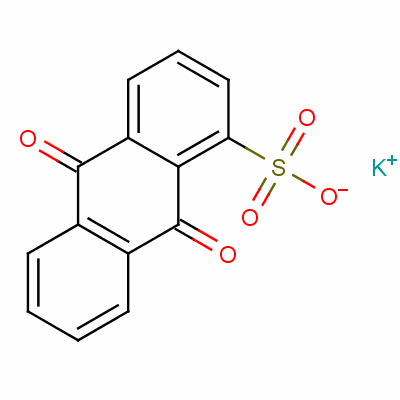 蒽醌-1-磺酸钾分子式结构图