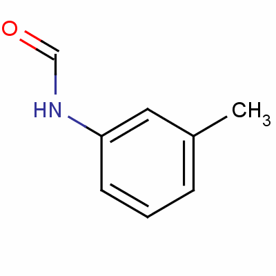 3-甲基N-甲酰苯胺分子式结构图