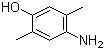 4-氨基-2,5-二甲基苯酚分子式结构图