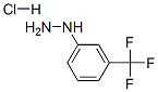 3-(三氟甲基)苯肼盐酸盐分子式结构图