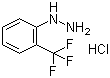 邻三氟甲基苯肼盐酸盐分子式结构图