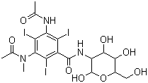 甲泛葡胺分子式结构图