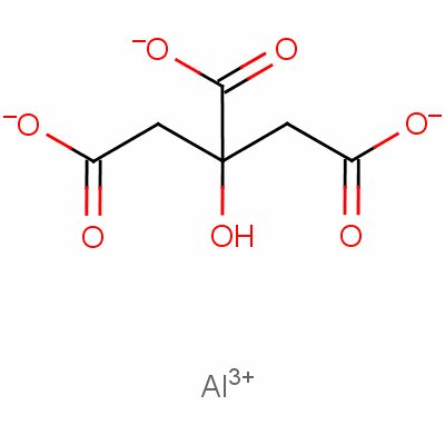 柠檬酸铝分子式结构图