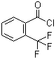 2-三氟甲基苯甲酰氯分子式结构图