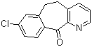 8-氯-5,6-二氢-11H-苯并[5,6]环庚烷并[1,2-b]吡啶-11-酮分子式结构图