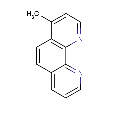 4-甲基-1,10-邻二氮杂菲分子式结构图