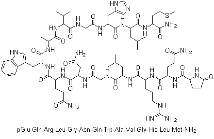 蛙皮素分子式结构图