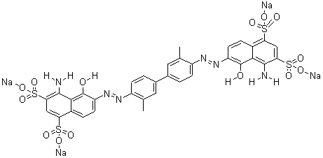 偶氮兰分子式结构图