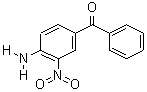 4-氨基-3-硝基二苯甲酮分子式结构图