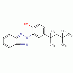 紫外线吸收剂UV-329分子式结构图