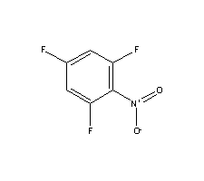 2,4,6-三氟硝基苯分子式结构图