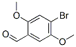 4-溴-2,5-二甲氧基苯甲醛分子式结构图