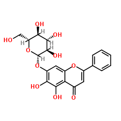 千层纸苷A分子式结构图