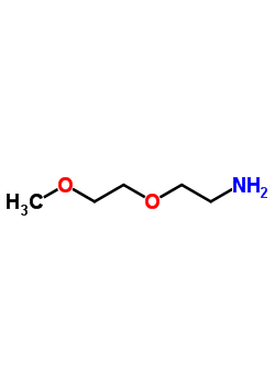 2-(2-甲氧基乙氧基)-乙胺分子式结构图