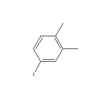 3,4-二甲基碘苯分子式结构图