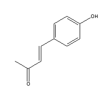 对羟基亚苄基丙酮分子式结构图