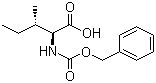 Cbz-异亮氨酸分子式结构图