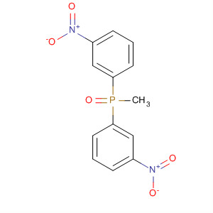 双-(3-硝基苯基)甲基膦氧化物分子式结构图