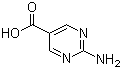 2-氨基嘧啶-5-羧酸分子式结构图