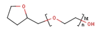 四氢呋喃聚乙二醇醚分子式结构图