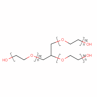 聚氧乙基甘油醚分子式结构图