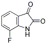 7-氟-2,3-吲哚二酮分子式结构图