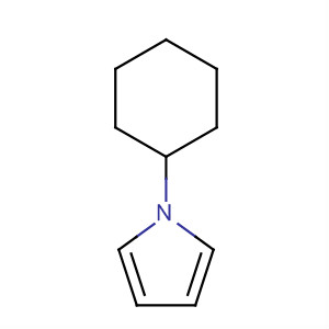 1-环己基吡咯分子式结构图