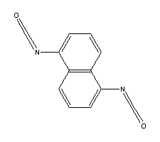 1,5-萘二异氰酸酯(NDI)分子式结构图