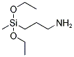 γ-氨丙基甲基二乙氧基硅烷分子式结构图