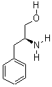 L-(-)-苯丙氨醇分子式结构图