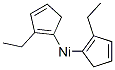 二(乙基环戊二烯基)镍(II)分子式结构图